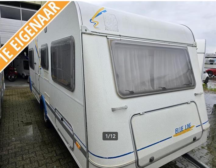 Grote foto knaus blue line 4.50 tk 5 pers. stapelbed caravans en kamperen caravans