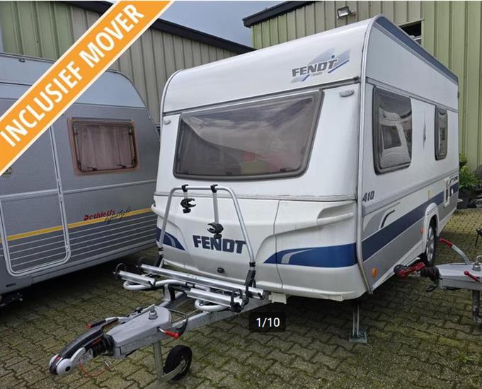 Grote foto fendt saphir 4.10 q 2009 in nw st met mover caravans en kamperen caravans