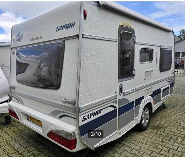 Grote foto fendt saphir 4.10 q 2009 in nw st met mover caravans en kamperen caravans