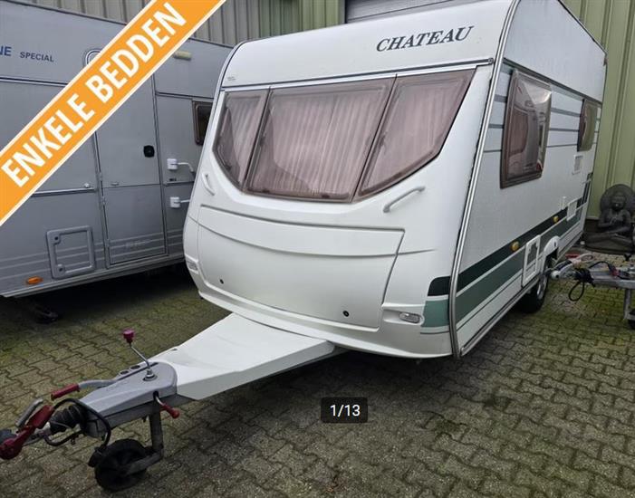 Grote foto chateau calista 390 hu 2004 alko mover caravans en kamperen caravans