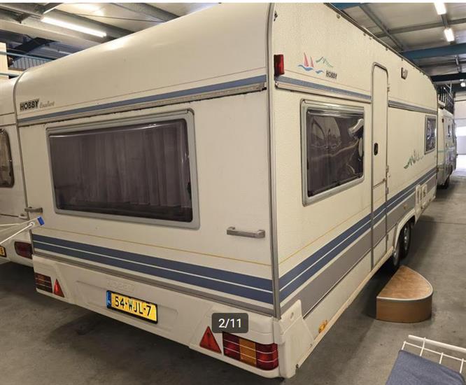 Grote foto hobby excellent 650 ul 1995 zgoh wasmachine caravans en kamperen caravans