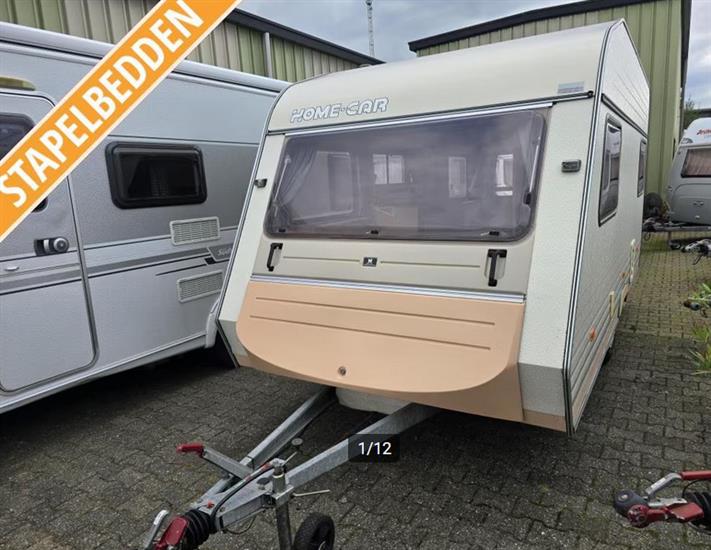 Grote foto home car eureka 432 1995 stapelbed 5 pers. caravans en kamperen caravans